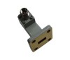 Waveguide to Coaxial Adapters | WR28 Right Angle Waveguide to Coaxial RF Adapter 