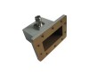 Waveguide to Coaxial Adapter | WR284 Right Angle Waveguide to Coaxial Adapter 