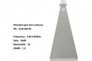 2.60 - 3.95GHz Standard Gain Horn Antenna 