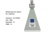 standard gain horn antenna,horn antenna,12.4-18GHz horn antenna,EMI horn antenna, anifonic horn antenna,WR-62