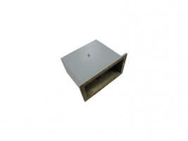 WR1800   0.41-0.62GHz Right Angle Waveguide to Coaxial Adapter