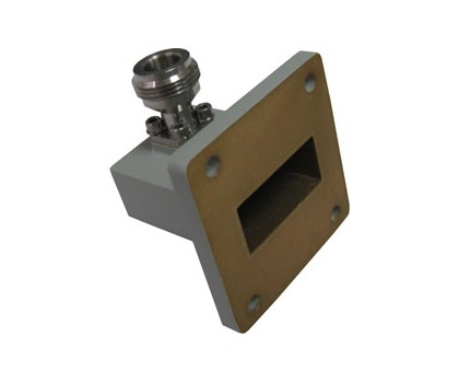 WR112   7.05-10.00GHz Right Angle Waveguide to Coaxial Adapter 